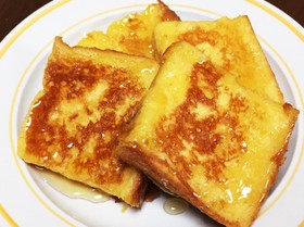 冷凍食パンでフレンチトースト