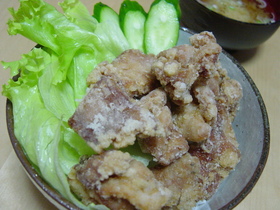 クレソル☆から揚げ♪