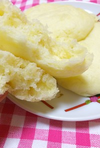 【龍愛】レンジでチーズ蒸しパン