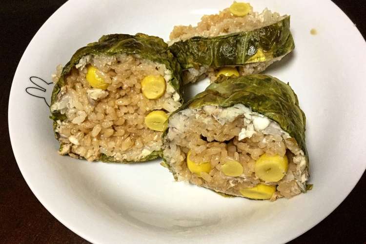 アジ飯のロールキャベツ煮 イカ飯風 レシピ 作り方 By カルモア釣査団 クックパッド 簡単おいしいみんなのレシピが354万品