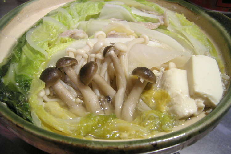 風邪予防 ポカポカ鍋 レシピ 作り方 By ちょんびのすけ クックパッド