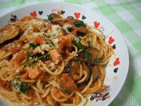 ✜ヘルシ~なトマト風味パスタ✜