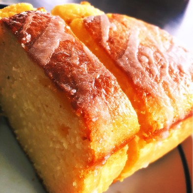 バター不使用＊レモンのパウンドケーキの写真