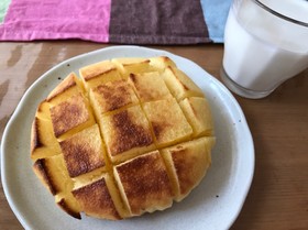 私のコンビニ蒸しパンの食べ方♡