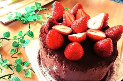 ＊簡単∮*チョコレートケーキ＊の写真