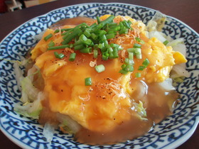 簡単あんかけたまご白菜