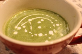 ほうれん草のポタージュ風スープ♡