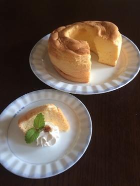 グルテンフリー米粉のシフォンケーキ