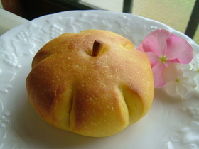ハロウィンな かぼちゃパン☆