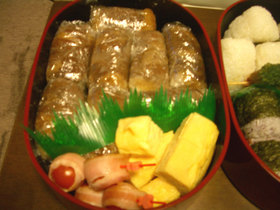 ボリューム満点焼肉おにぎり
