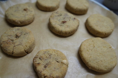 糖質制限☆生おからときな粉のクッキーの写真
