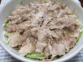 レンジでビンボー蒸し