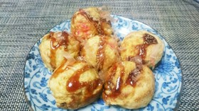 たこ焼き☆隠し味お好みソースに山椒