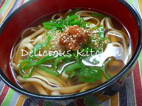 風邪っぴきさんにあったか梅おろしうどん