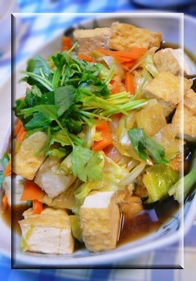 冷蔵庫の余り野菜で✿簡単!和風野菜炒め