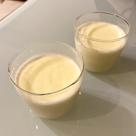 生クリーム消費!混ぜるだけミルクプリン♡