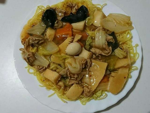 簡単本格あんかけ焼きそば 中華飯にも By Reon Ayaﾏﾏ