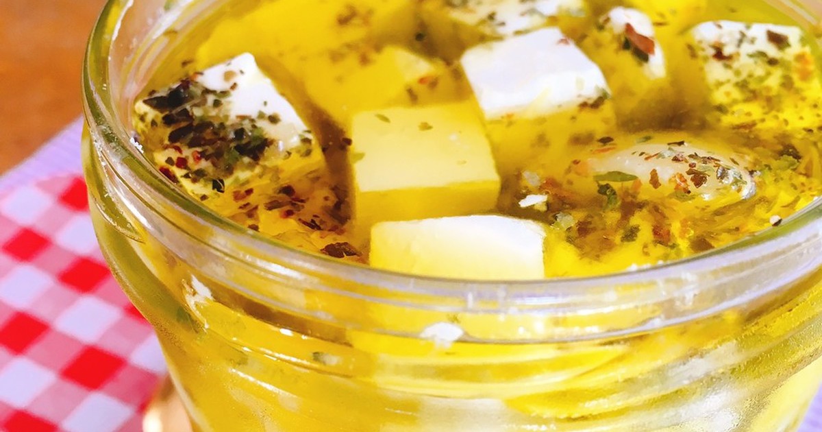 フェタチーズ漬けローストチキンのレシピ