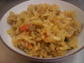 父の作るこてこて鶏ご飯