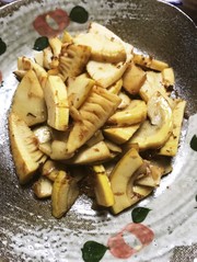 簡単おかず 筍のきんぴら風の写真