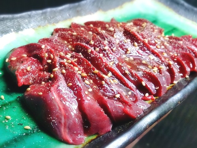 モウカの星 心臓 のお刺身 炒め物 レシピ 作り方 By なべじぱっど クックパッド 簡単おいしいみんなのレシピが378万品