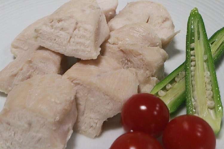 ダイエット 簡単 鶏ささみサラダチキン風 レシピ 作り方 By まゆみcook クックパッド 簡単おいしいみんなのレシピが356万品