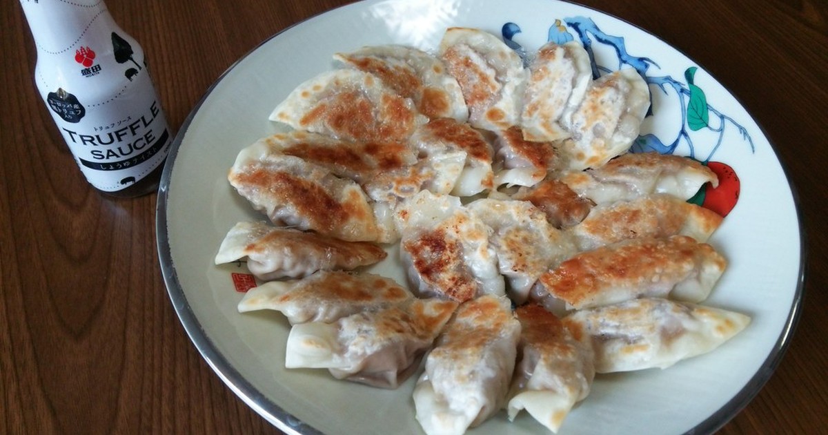 盛田トリュフソースでハンバーグ餃子 by 55chomy 【クックパッド】 簡単おいしいみんなのレシピが315万品... 