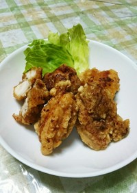 カリジュワ～大きめが美味しい鶏の竜田揚げ