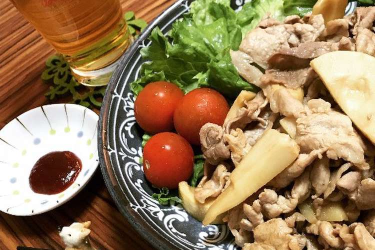 たけのこと豚肉のオイスターソース炒め レシピ 作り方 By 男だって簡単料理 クックパッド 簡単おいしいみんなのレシピが357万品