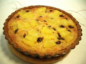 簡単☆パインのチョコチップ・タルト
