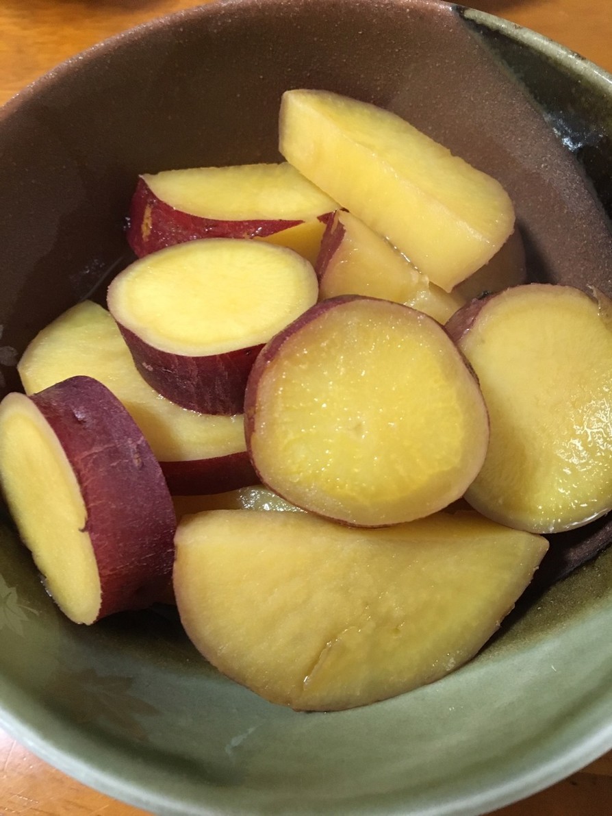 さつま芋のレモン煮の画像