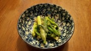 エシャレットの茎のぬたの写真