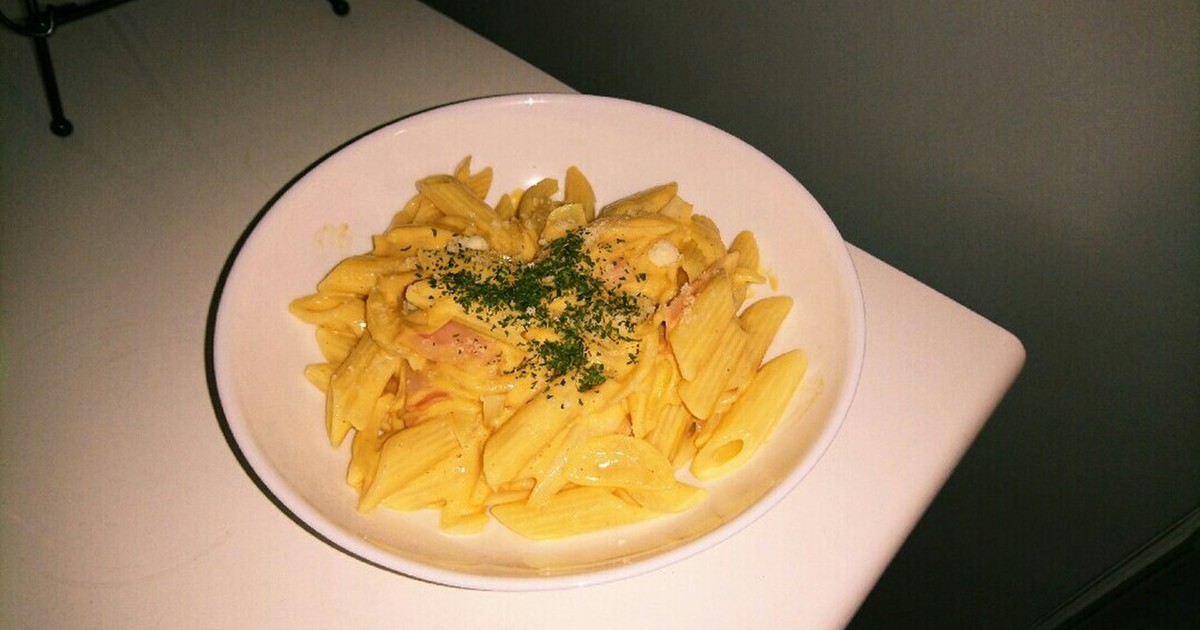 ラグーダブルチェダーを使ってペンネパスタ レシピ 作り方 By ナナ色 クックパッド 簡単おいしいみんなのレシピが352万品