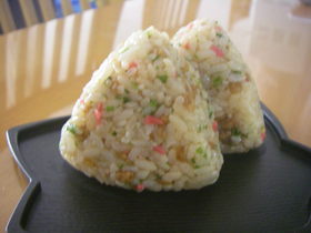 そば飯に憧れる☆おにぎり