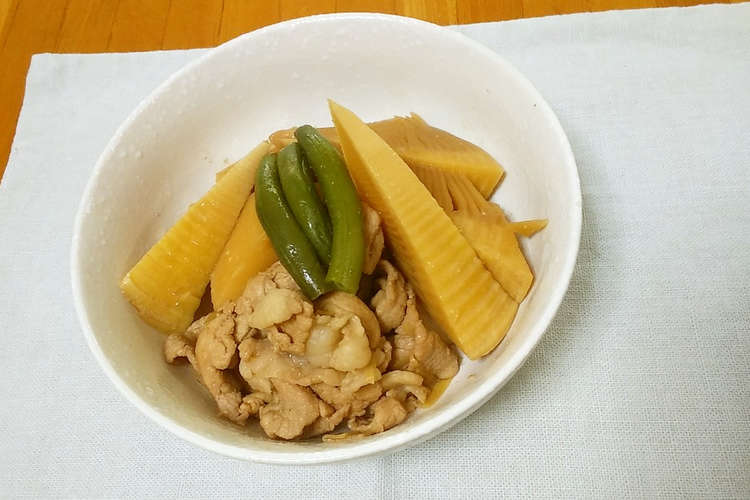 たけのこと豚肉の煮物 レシピ 作り方 By 貝塚ママ クックパッド 簡単おいしいみんなのレシピが377万品