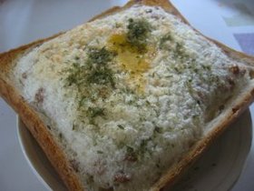 新食感!ふわふわ納豆トースト