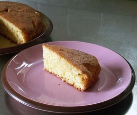ホットケーキMIXで簡単フルーツケーキ