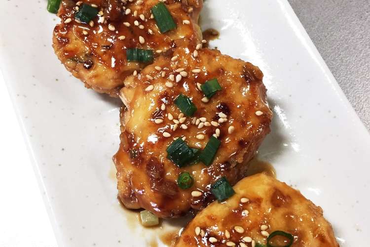 鶏ミンチと豆腐のふわふわ照焼ハンバーグ レシピ 作り方 By れなちぇいきー クックパッド