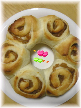 ❀ฺシナモンアップルリング❀ฺ
