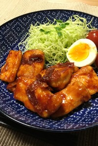簡単！鶏胸肉ケチャップ焼( ´艸｀)