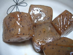 簡単こんにゃく煮