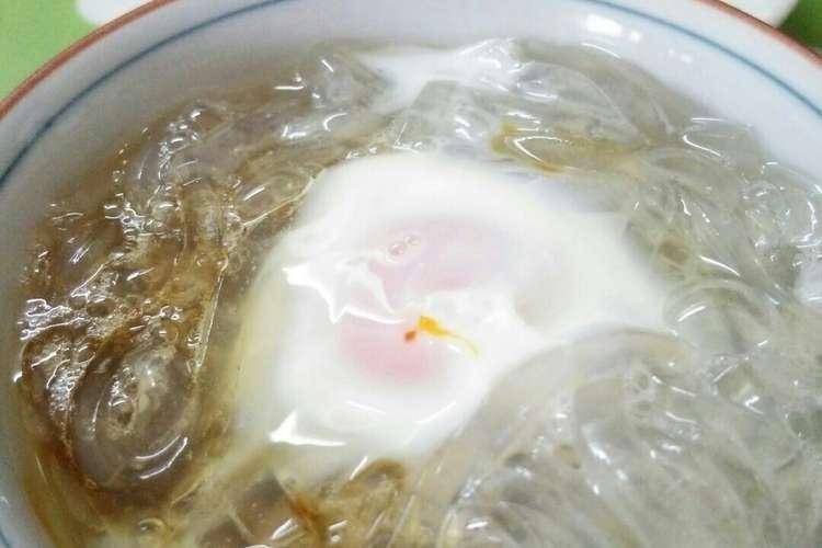 温かいところてん卵 レシピ 作り方 By みっくママ クックパッド