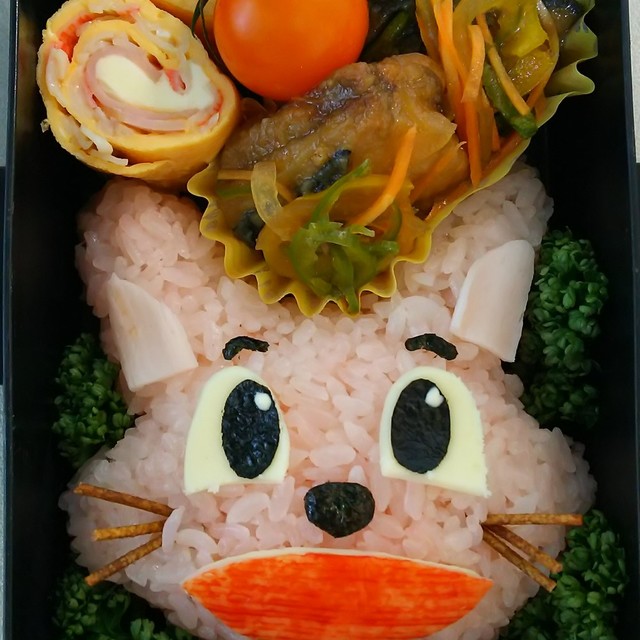 旦那 キャラ弁 ヒルナンデス弁当 レシピ 作り方 By 一堂 礼 クックパッド