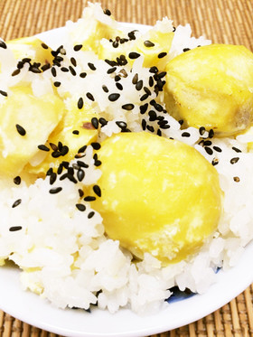 ほくほく栗ご飯♪