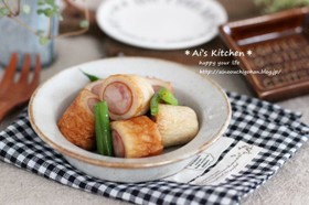 ちくわウインナーのおでん風煮物*