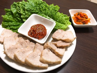 ポッサム 〜韓国風茹で豚〜の写真