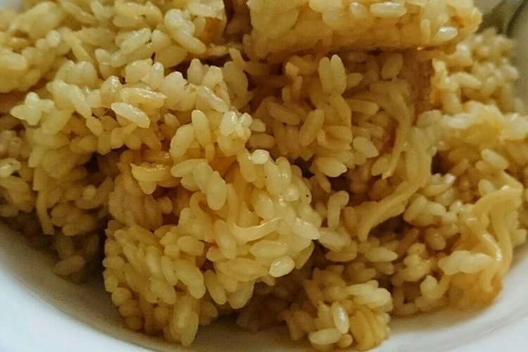 ズボラ飯 ブタメン炊き込みご飯 レシピ 作り方 By にしあまね クックパッド 簡単おいしいみんなのレシピが360万品