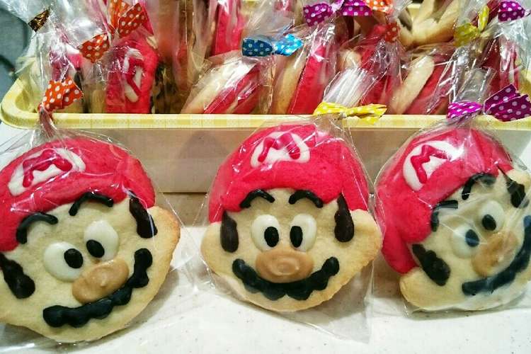 簡単 かわいいクッキー マリオ レシピ 作り方 By Yoppo クックパッド 簡単おいしいみんなのレシピが367万品