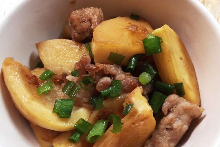 たけのこと豚肉の甘辛炒め煮 レシピ 作り方 By れなちぇいきー クックパッド 簡単おいしいみんなのレシピが357万品