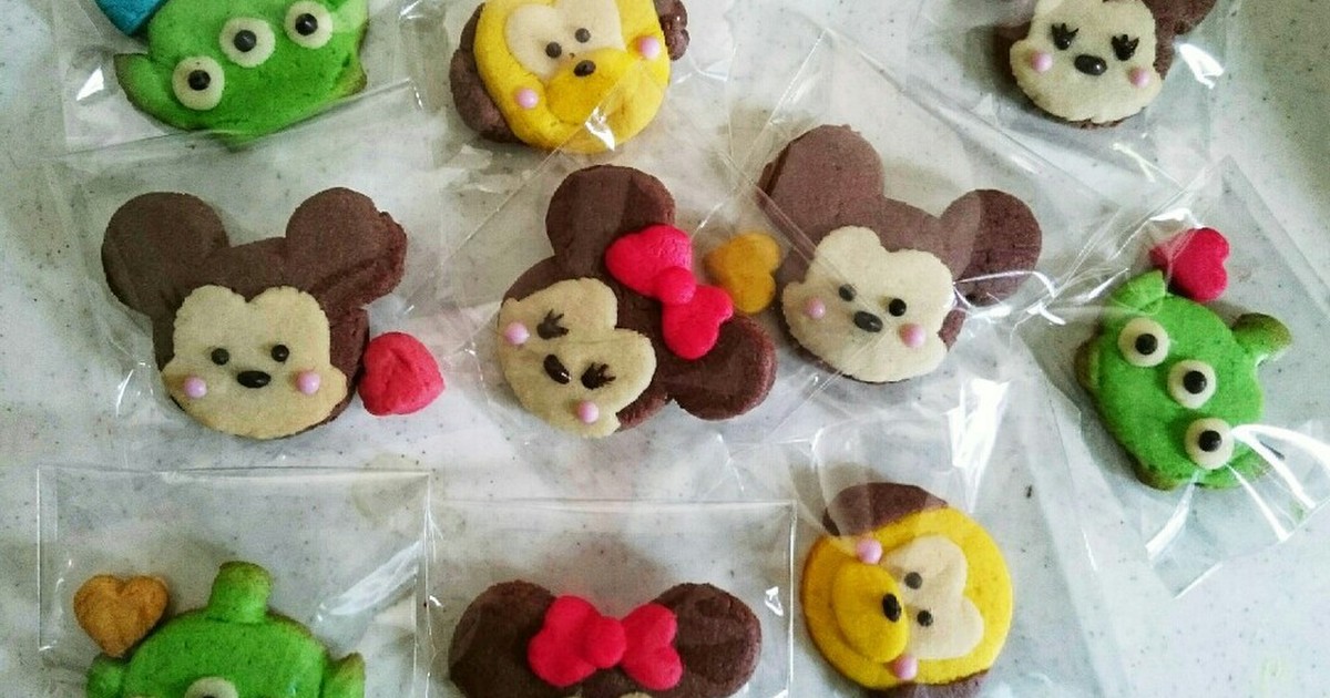 簡単 かわいいクッキー ディズニー レシピ 作り方 By Yoppo クックパッド